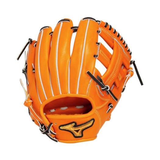 MIZUNO SHOP [ミズノ公式オンラインショップ] 硬式用【ミズノプロ】Classic 限定カラー【内野手用／サイズ8】 ユニセックス 542 ビターオレンジ 1AJGH33103