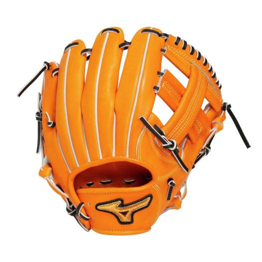 MIZUNO SHOP [ミズノ公式オンラインショップ] 硬式用【ミズノプロ】Classic 限定カラー【内野手用／サイズ9】 ユニセックス 542 ビターオレンジ 1AJGH33133