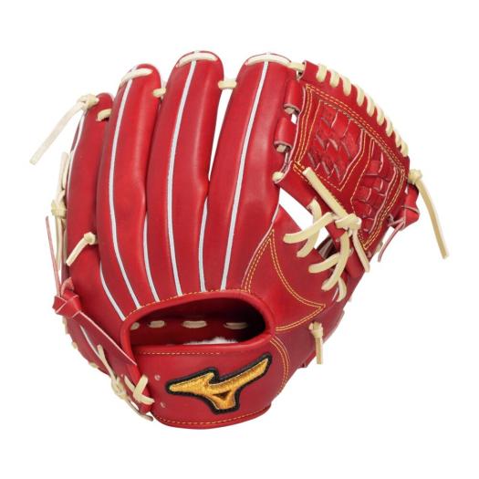 MIZUNO SHOP [ミズノ公式オンラインショップ] 軟式用【ミズノプロ】Classic【内野手用2／サイズ9】 ユニセックス 4680 ブリック×ブロンド 1AJGR32113