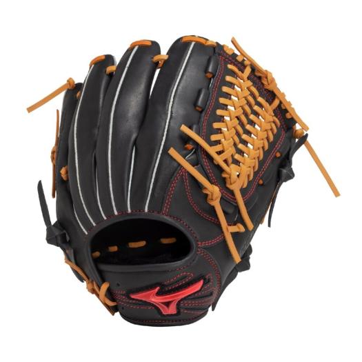 MIZUNO SHOP [ミズノ公式オンラインショップ] 軟式用ウィルドライブ レッド IBE【オールラウンド用／サイズ10】 ユニセックス 0949 ブラック×コルク 1AJGR32800
