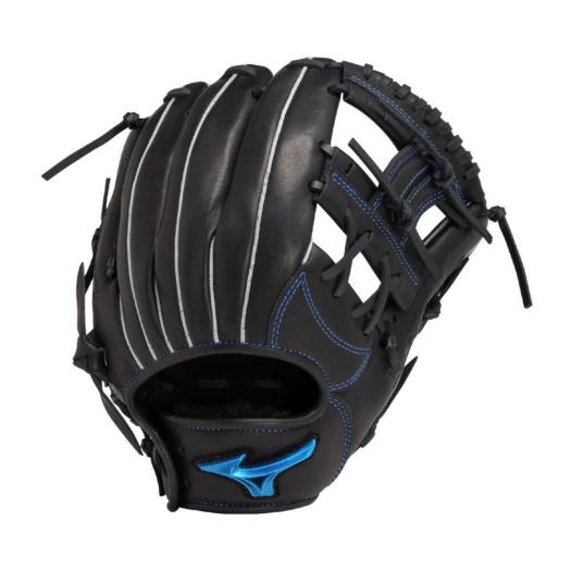 MIZUNO SHOP [ミズノ公式オンラインショップ] 軟式用ウィルドライブ ブルー【内野手向け／サイズ9】 ユニセックス 09 ブラック 1AJGR32903