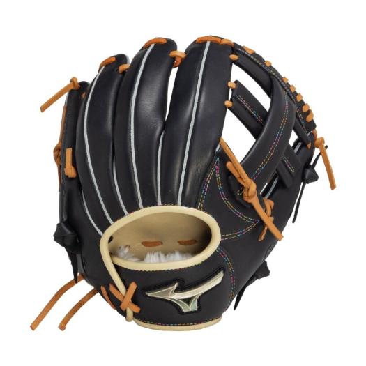MIZUNO SHOP [ミズノ公式オンラインショップ] ソフトボール用【グローバルエリート】Hselection SIGNA【内野手向け／サイズ8】 ユニセックス 0980 ブラック×ブ