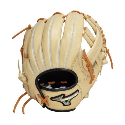 MIZUNO SHOP [ミズノ公式オンラインショップ] ソフトボール用【グローバルエリート】Hselection SIGNA【内野手向け／サイズ8】 ユニセックス 8009 ブロンド×ブ