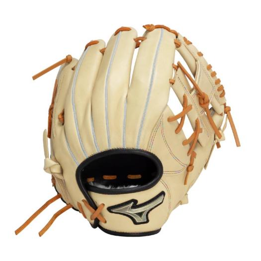 MIZUNO SHOP [ミズノ公式オンラインショップ] ソフトボール用【グローバルエリート】Hselection SIGNA【内野手向け／サイズ9】 ユニセックス 8009 ブロンド×ブ