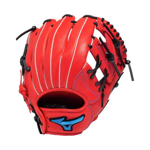 MIZUNO SHOP [ミズノ公式オンラインショップ] ジュニア軟式用ウィルドライブ ブルー 限定スペック【オールラウンド用／サイズM】 ジュニア 7009 ラディッシュ×