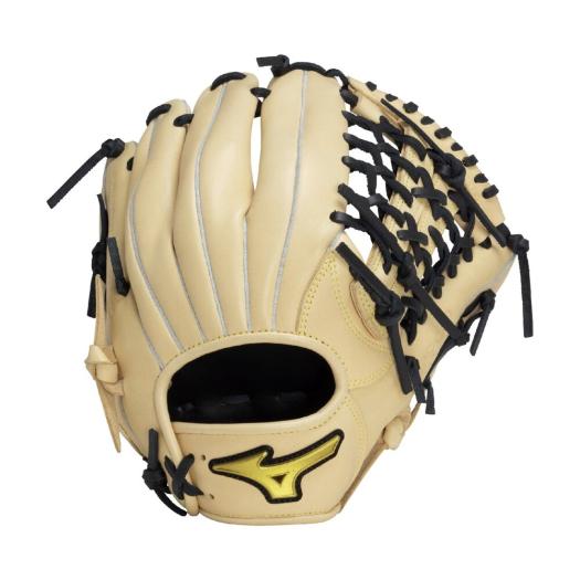 MIZUNO SHOP [ミズノ公式オンラインショップ] ジュニア軟式用MZ Softer(エムジーソフター)【オールラウンド用／サイズLL】 ジュニア 8009 ブロンド×ブラック 1A