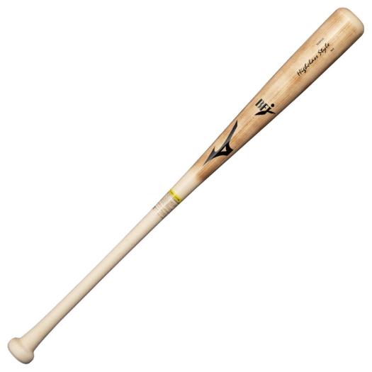 MIZUNO SHOP [ミズノ公式オンラインショップ] 硬式用ハイクラススタイルメイプル(木製／84cm／平均860g／ダイナ加工) ユニセックス TN3 透明＋焼き加工（TN型）
