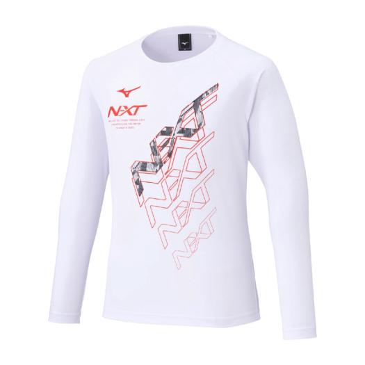 MIZUNO SHOP [ミズノ公式オンラインショップ] 大会記念長袖Tシャツ ユニセックス 01 ホワイト 32JAV512