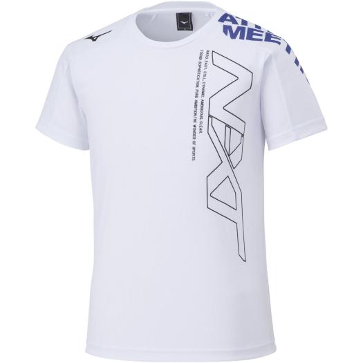 MIZUNO SHOP [ミズノ公式オンラインショップ] 大会記念N-XT Tシャツ[ユニセックス] 01 ホワイト 32JAX210