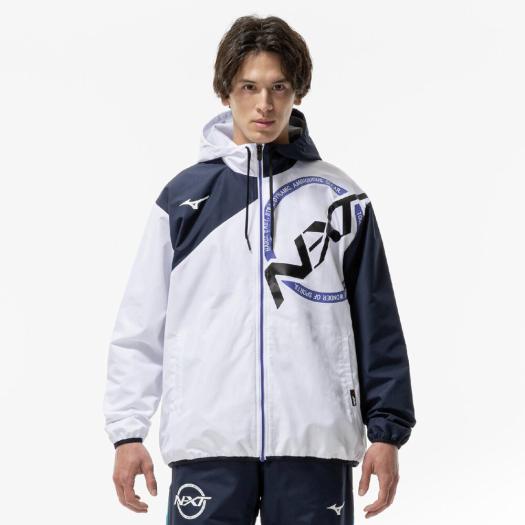 MIZUNO SHOP [ミズノ公式オンラインショップ] N-XT ウィンドブレーカージャケット ユニセックス 01 ホワイト 32JEC745