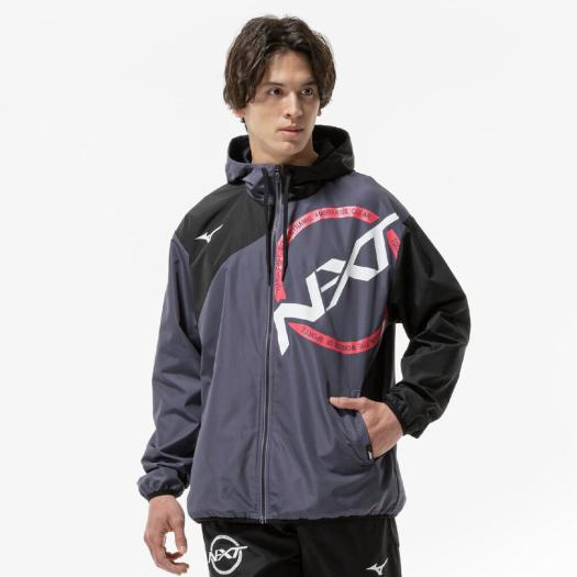 MIZUNO SHOP [ミズノ公式オンラインショップ] N-XT ウィンドブレーカージャケット ユニセックス 10 オデッセイグレー 32JEC745