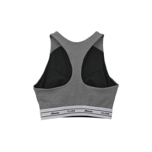 CLANE×MIZUNO SPORTS BRA グレー　2 CLANE】SPORTS BRA|32JJC875|ミズノトレーニング|トレーニングウエア