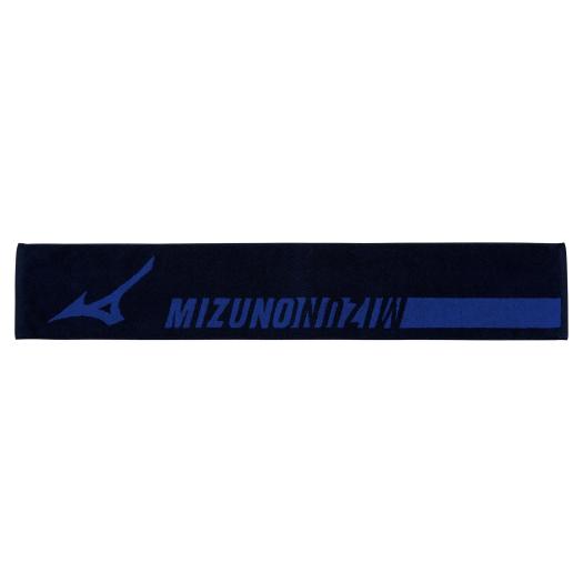 MIZUNO SHOP [ミズノ公式オンラインショップ] 今治製タオル／ジャガードマフラータオル(箱入り) 14 ネイビー 32JY1113画像