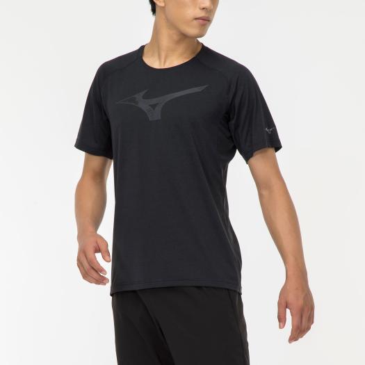 MIZUNO SHOP [ミズノ公式オンラインショップ] Tシャツ[メンズ] 09 ブラック杢 32MA2026