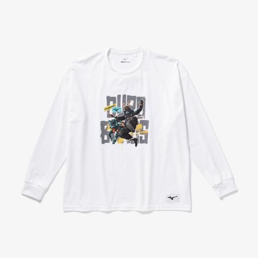 Dragon76ルーズフィットTシャツ(長袖)|32MA5DR4|ミズノトレーニング