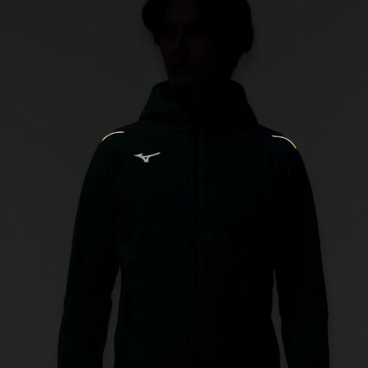02M794◯ Mizuno 新品未使用 テックシールド 裏起毛 トレーニング ストレッチ／防風】テックシールドジャケット|32MCC552|ミズノ
