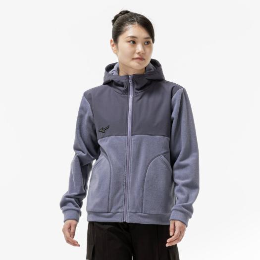 MIZUNO SHOP [ミズノ公式オンラインショップ] プルーフフリースジャケット ウィメンズ 18 グラナイトグレー 32MCC880