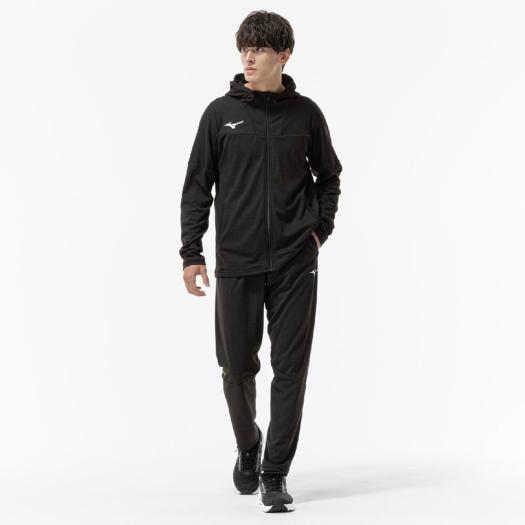 【82】春夏 定価19,800円 マンシングウェア ストレッチジャカードパンツ黒 汗処理／通気】ドライエアロフロージャカードパンツ|32MDD001|ミズノ