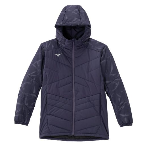 MIZUNOテックフィルブレスサーモコート ミドル丈　Lサイズ 保温素材／吸湿発熱】テックフィルブレスサーモコート(ミドル丈