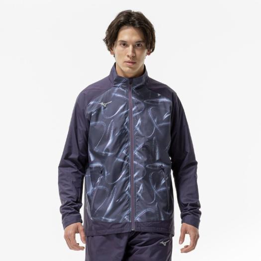 MIZUNO SHOP [ミズノ公式オンラインショップ] 【吸湿発熱】ブレスサーモウォーマージャケット メンズ 15 ライトネイビー 32MEC541
