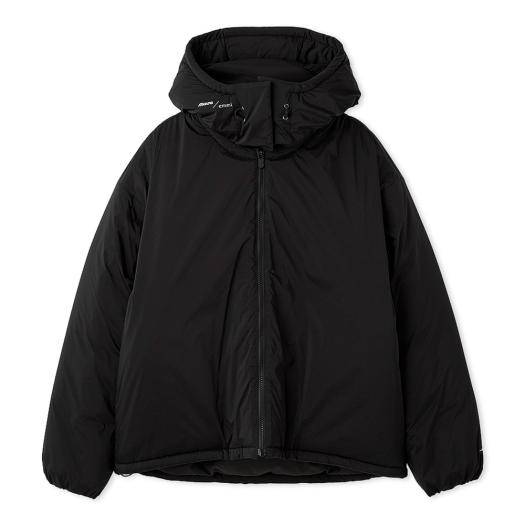 MIZUNO SHOP [ミズノ公式オンラインショップ] 【予約／ミズノ直営店限定】emmiコラボ テックフィルブレスサーモコート ウィメンズ 09 ブラック 32MEC836