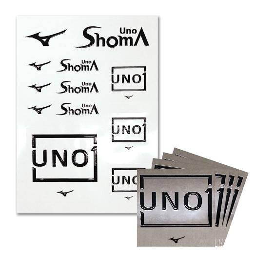 MIZUNO SHOP [ミズノ公式オンラインショップ] UNO1＆SHOMA UNOステッカーセット（宇野昌磨コラボモデル） 36N30004の大画像