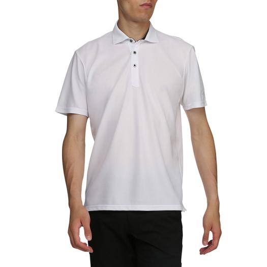 MIZUNO SHOP [ミズノ公式オンラインショップ] 半袖シャツ(シャツ衿)[メンズ] 01 ホワイト 52MA9A02の大画像