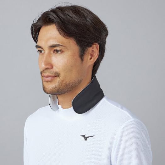 MIZUNO SHOP [�~�Y�m�����I�����C���V���b�v] �y�ҏ��΍�z�N�[���z�[���h�N���b�v�^�l�b�N�N�[���[ ���j�Z�b�N�X 09 �u���b�N 52MYD019