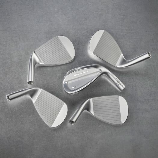 Mizuno Pro T-3 ウエッジ／左用(ホワイトサテンブラッシュ仕上げ)(N.S.