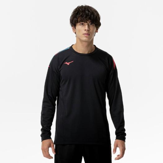 MIZUNO SHOP [ミズノ公式オンラインショップ] プラクティスシャツ(ラケットスポーツ) ユニセックス 09 ブラック 62JAC045