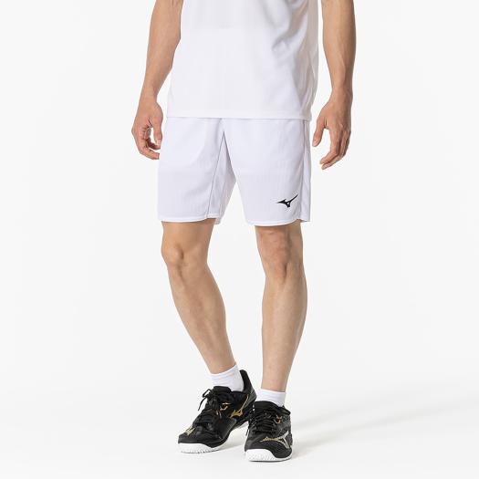 MIZUNO SHOP [ミズノ公式オンラインショップ] 【汗処理／通気】ドライエアロフローゲームパンツ(ラケットスポーツ) ユニセックス 01 ホワイト 62JBC001