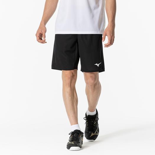 MIZUNO SHOP [ミズノ公式オンラインショップ] 【汗処理／通気】ドライエアロフローゲームパンツ(ラケットスポーツ) ユニセックス 09 ブラック 62JBC001