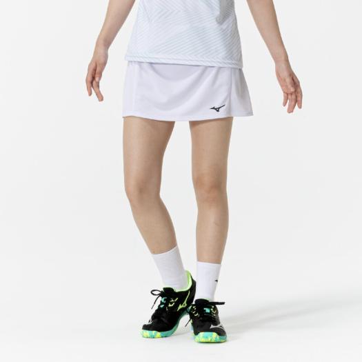 MIZUNO SHOP [ミズノ公式オンラインショップ] スカート(インナー付／ラケットスポーツ) ウィメンズ 01 ホワイト 62JBC201