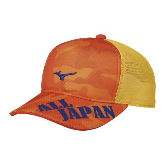 MIZUNO SHOP [ミズノ公式オンラインショップ] ALL JAPANキャップ(クラシック)[ユニセックス] 64 ピンク×ホワイト 62JW0X55