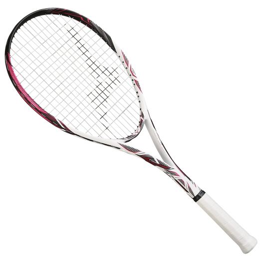 MIZUNO SHOP [ミズノ公式オンラインショップ] ティーエックス900(ソフトテニス) 64 ピンク×ホワイト 63JTN275の画像