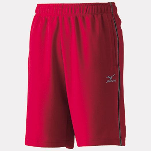 MIZUNO SHOP [ミズノ公式オンラインショップ] ウォームアップハーフパンツ ユニセックス 62 レッド 67PH80