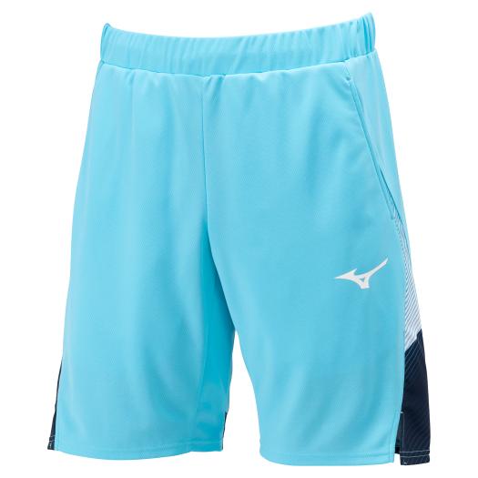 MIZUNO SHOP [ミズノ公式オンラインショップ] ゲームパンツ(ラケットスポーツ) ユニセックス 24 ブルーアトール×ネイビー 72MBA501