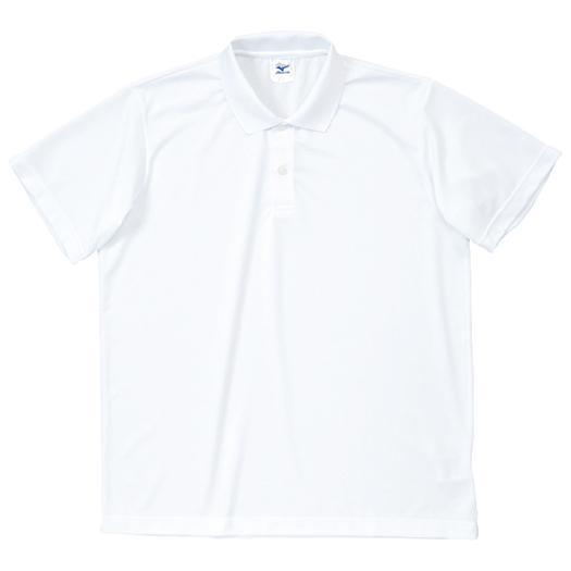 MIZUNO SHOP [ミズノ公式オンラインショップ] ポロシャツ（ホワイト／マーク無） 01 ホワイト 87WP30001画像