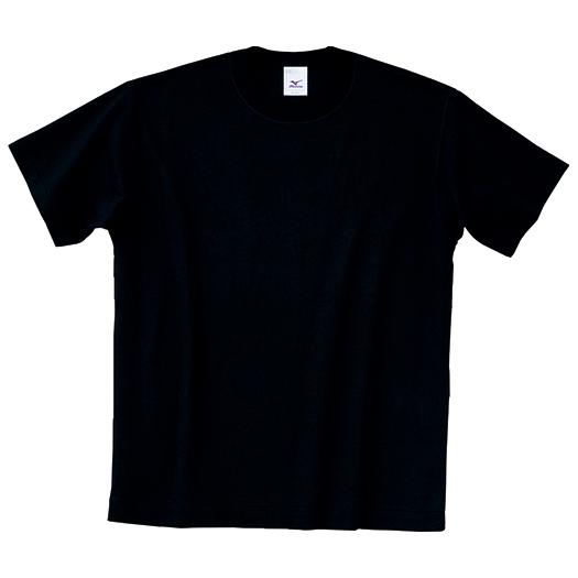 MIZUNO SHOP [ミズノ公式オンラインショップ] カラーTシャツ（カラー／マーク無） 09 ブラック 87WT210