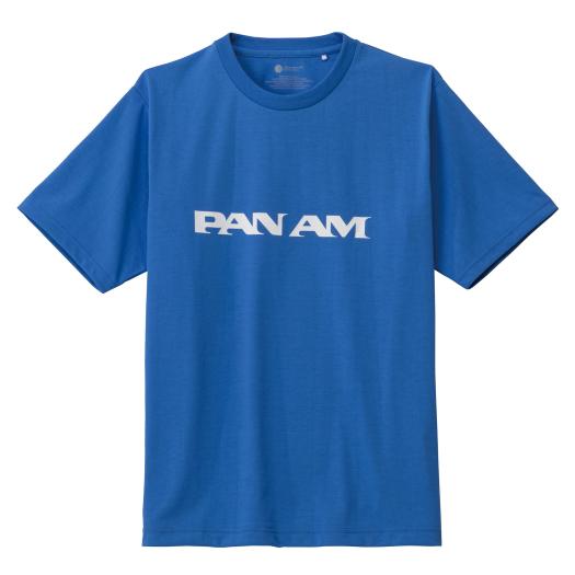 MIZUNO SHOP [ミズノ公式オンラインショップ] PAN AMトラベルフライトTシャツ[ユニセックス] 27 ブルー B2JA0050