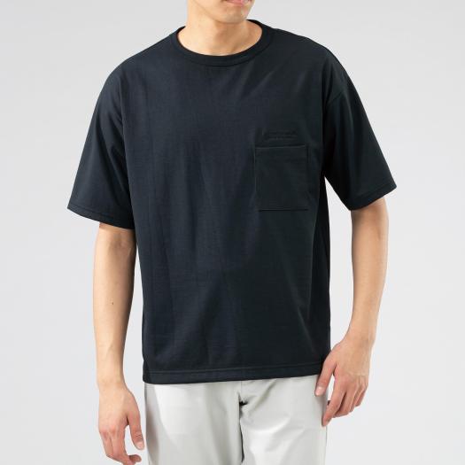 MIZUNO SHOP [ミズノ公式オンラインショップ] ヘビーオンスクイックドライTシャツ[ユニセックス] 09 ブラック B2MA0002の画像