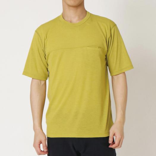 MIZUNO SHOP [ミズノ公式オンラインショップ] ウールライトインナーポケットTシャツ[メンズ] 37 オアシスグリーン B2MA0542