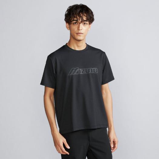 MIZUNO SHOP [ミズノ公式オンラインショップ] リサイクルポリエステルグラフィックTシャツ メンズ 09 ブラック B2MAC005
