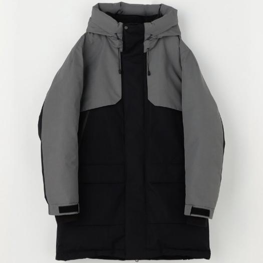 MIZUNO SHOP [ミズノ公式オンラインショップ] （ブレスサーモ）【吸湿発熱】WINDSTOPPER イエローナイフダウンジャケット ユニセックス 93 ブラック×ピューター