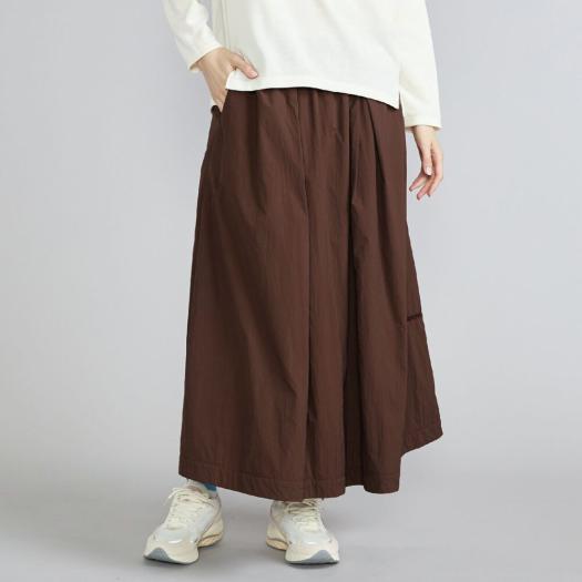 MIZUNO SHOP [ミズノ公式オンラインショップ] 【吸湿発熱】ブレスサーモ サーマルメッシュスカート ウィメンズ 58 チコリーコーヒー B2MFC731