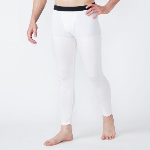 MIZUNO SHOP [ミズノ公式オンラインショップ] 【吸湿発熱】ミズノプレミアホットインナー ブレスサーモ Dailyモデル 薄手 ロングタイツ(前開き) メンズ 02 オフ