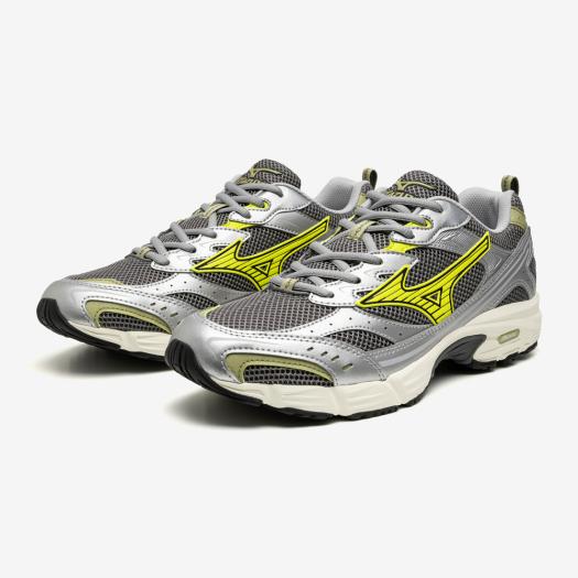 MIZUNO SHOP [ミズノ公式オンラインショップ] MXR ユニセックス 08 ダークグレー×ライムイエロー×メタリックシルバー D1GA2451_p