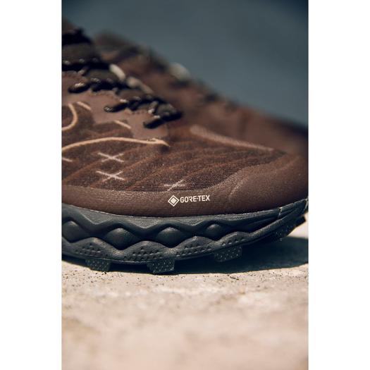 mizuno ミズノ WAVE MUJIN LS GTX【防水透湿】メンズスニーカー GORE-TEX(ウエーブムジンLSゴアテックス) D1GA2501 04 ダークブラウン/ブラウン/ブラック WAVE MUJIN LS GTX(ゴアテックス／防水)|D1GA2501|MIZUNO1906|ライフ