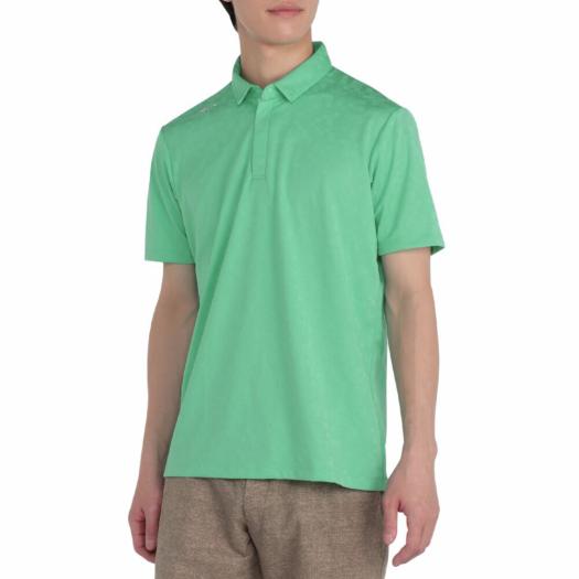 MIZUNO SHOP [ミズノ公式オンラインショップ] ネクスライト半袖共衿シャツ【驚着極軽】 メンズ 30 ミントグリーン E2MAC004