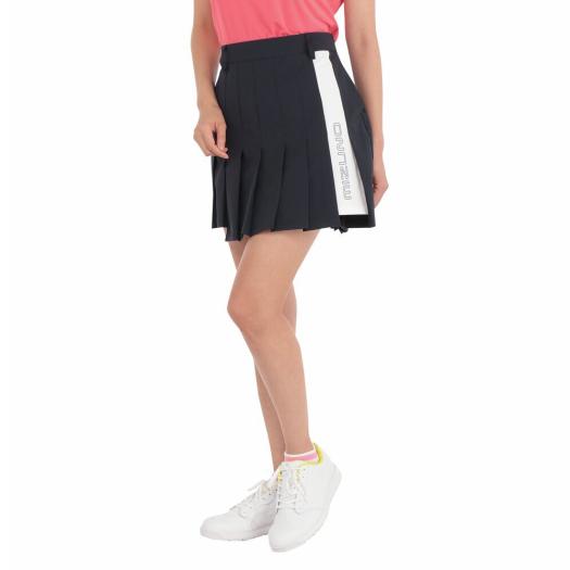 MIZUNO SHOP [ミズノ公式オンラインショップ] ミズノロゴプリーツスカート ウィメンズ 14 ネイビー E2MFC236